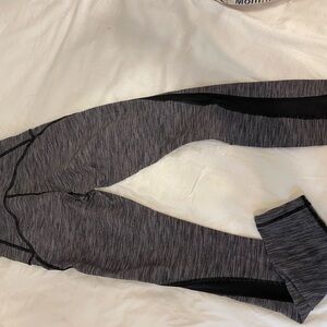 Kids Gray and Black Leggings
